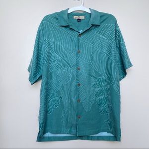 🛑3/$15 Tommy Bahama 100% Silk Shirt